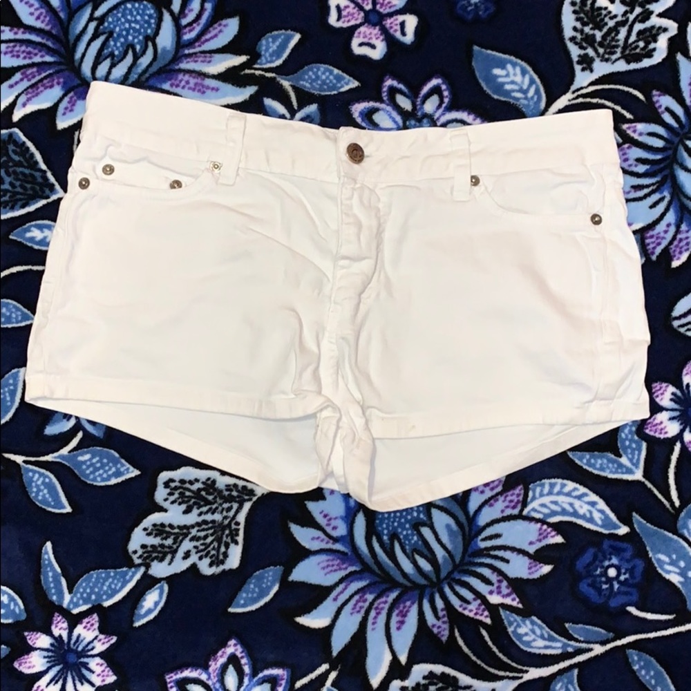 white shorts